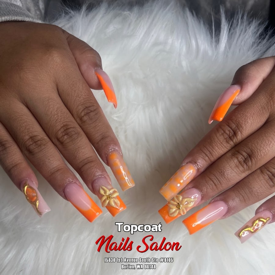 Beautiful Nails at Top Coat Nails Salon